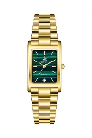 Reloj de cuarzo de metal - Dorado