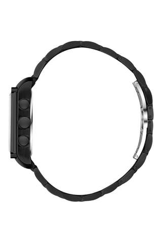 Reloj de metal - Cronógrafo - Negro