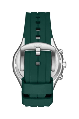 Reloj de silicona - Cronógrafo - Verde y negro