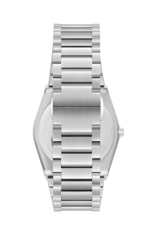 Reloj de cuarzo de metal - Plateado