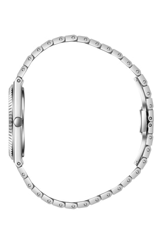 Reloj de cuarzo de metal - Plateado
