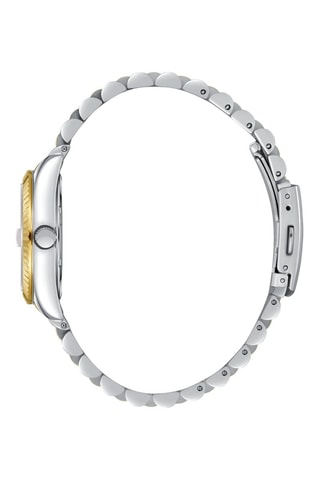 Reloj de cuarzo de acero - Plateado y dorado