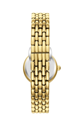 Reloj de cuarzo de acero - Dorado y verde
