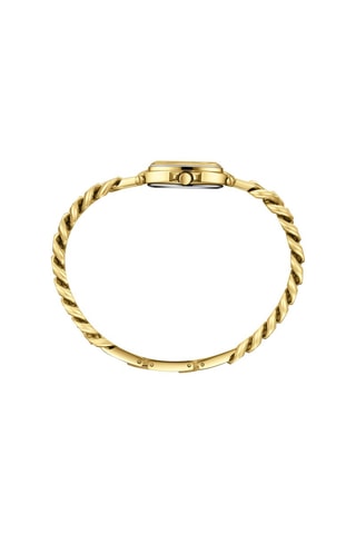 Reloj de cuarzo de acero - Dorado