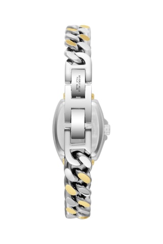 Reloj de cuarzo de acero - Plateado y dorado