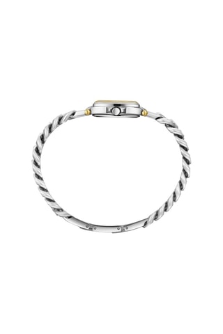 Reloj de cuarzo de acero - Plateado y dorado