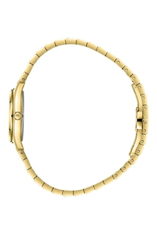 Reloj de cuarzo de acero - Dorado y plateado