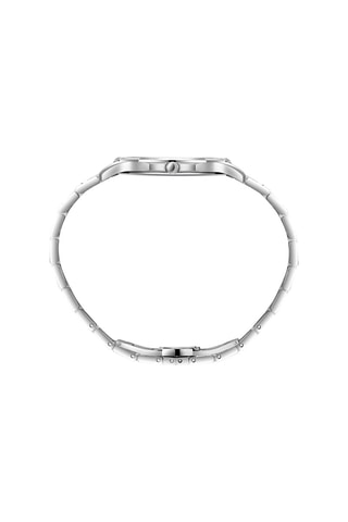 Reloj de cuarzo de acero - Plateado y verde