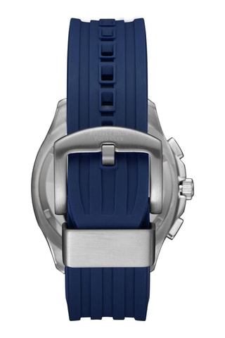 Reloj de cuarzo de silicona y cerámica - Azul marino