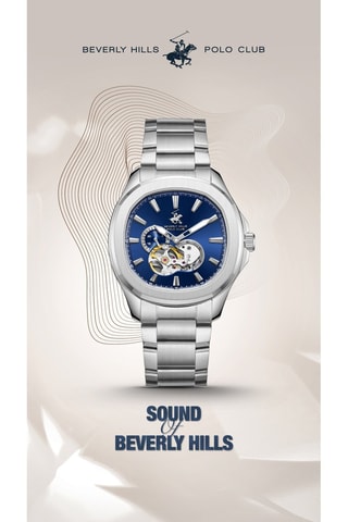 Reloj tourbillon automático de metal - Plateado