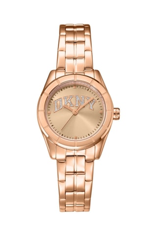 Reloj de cuarzo de acero - Rosa dorado y dorado