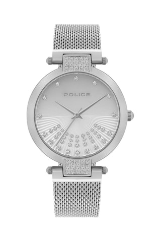Reloj de cuarzo de acero - Plateado