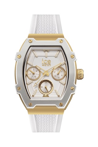 Reloj de cuarzo de silicona ICE Boliday - Blanco