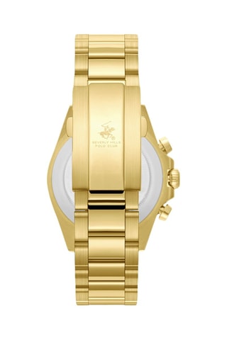 Reloj bañado en oro amarillo - Cronógrafo - Dorado