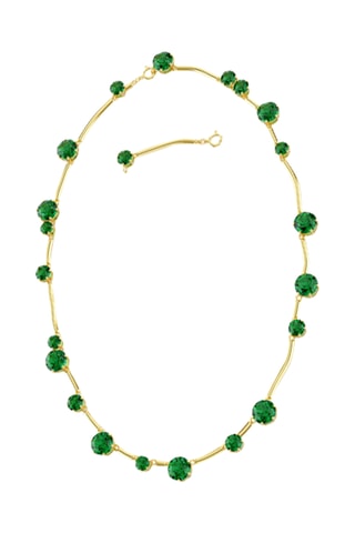 Collar bañado en oro amarillo Constella