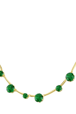 Collar bañado en oro amarillo Constella