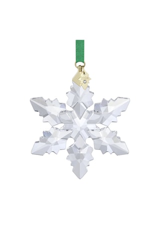 Adorno para colgar - 8,4 x 1,3 x 6,6 cm - Blanco y verde claro
