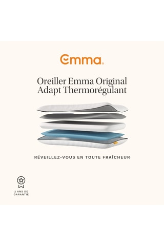 2 oreillers Original Adapt - Ferme - Blanc