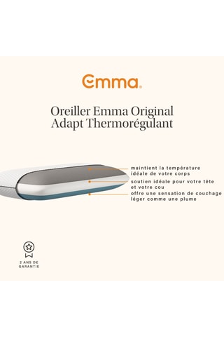 2 oreillers Original Adapt - Ferme - Blanc