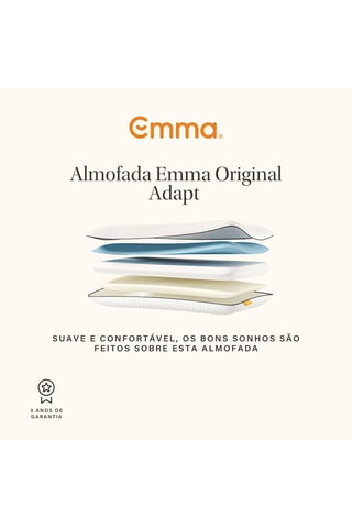 Almofada Original Adapt - Firme - 1,22 kg - Emma