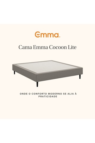 Cama Emma Cocoon Lite - Área de deitar 190 x 140 cm