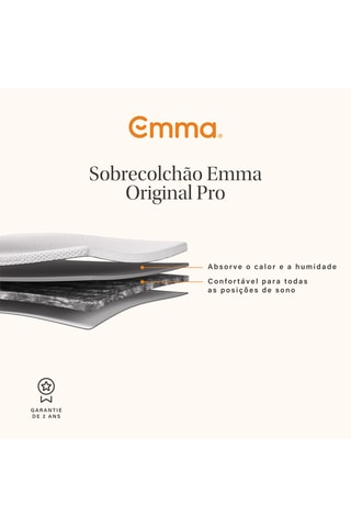 Colchão Original Elite e sobrecolchão Original - Espessura 27 cm – Firme