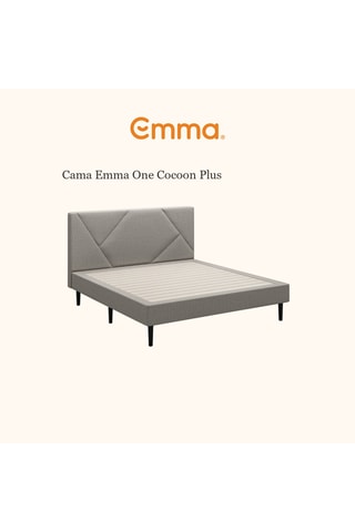 Cama Cocoon Plus, colchão Original Pro e 2 almofadas Adapt Elite - Espessura 27 cm – Firme