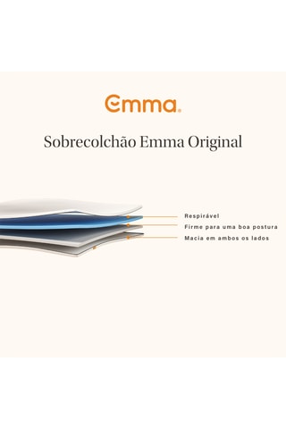 Colchão Original Elite e sobrecolchão Original - Espessura 25 cm – Firme