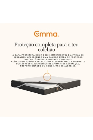 Colchão Original Pro e protetor de colchão Original - Espessura 25 cm – Firme