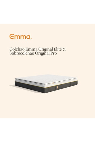 Colchão Original Elite e sobrecolchão Original - Espessura 27 cm – Firme