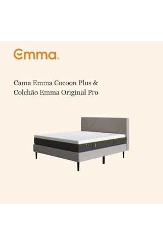 Cama One Cocoon Lite e colchão Original Lite - Espessura 22 cm – Firme