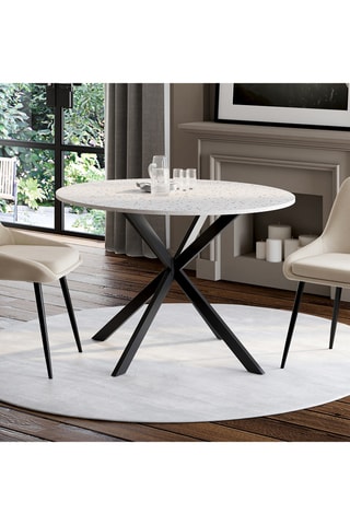 Table à manger Soline - 110 x 76 x 110 cm
