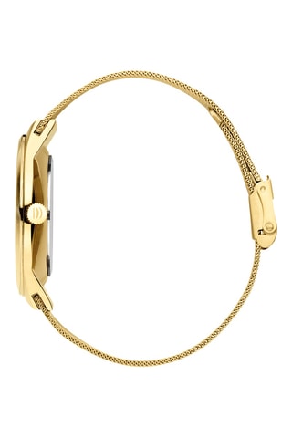 Reloj de cuarzo de acero inoxidable Kalsoy - Dorado
