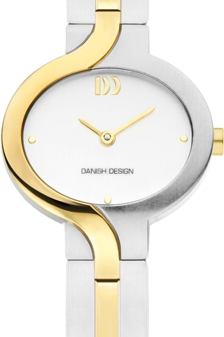 Reloj de cuarzo de titanio - Plateado y dorado