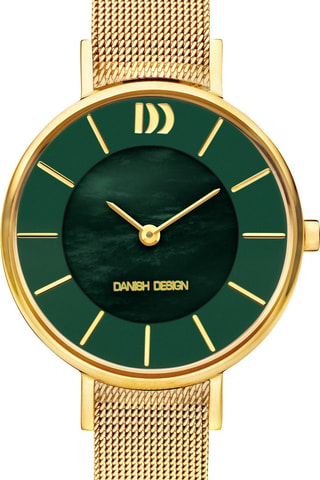 Reloj de cuarzo de acero Rømø - Dorado