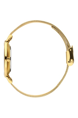 Reloj de cuarzo de acero Rømø - Dorado