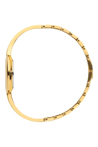 Reloj de cuarzo de acero - Dorado