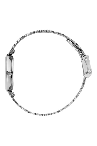 Reloj de cuarzo de acero Julia - Plateado