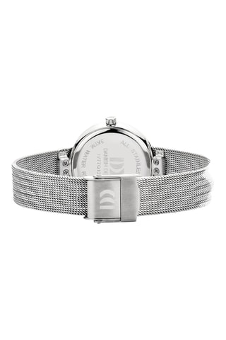 Reloj de cuarzo de acero Julia - Plateado