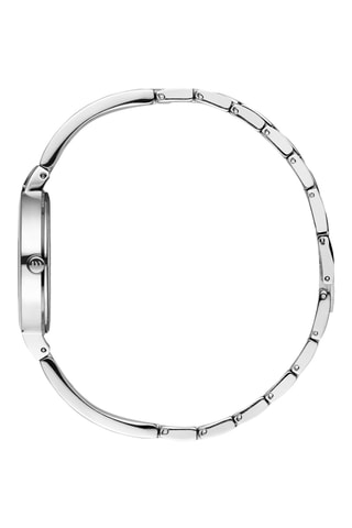 Reloj de cuarzo de acero Rosamund - Plateado