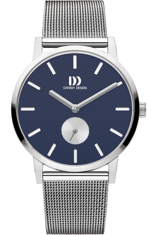 Reloj de cuarzo de acero Tokyo - Plateado