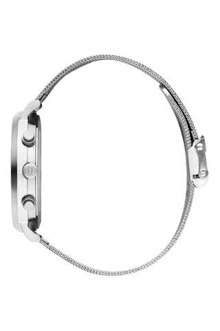 Reloj de cuarzo de acero Berlin - Cronógrafo - Plateado