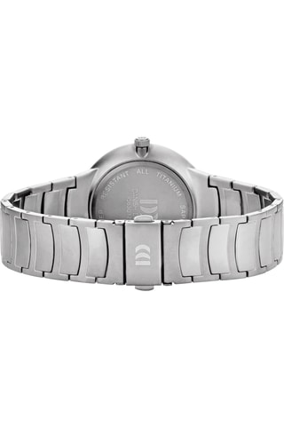 Reloj de cuarzo de titanio Farø - Plateado