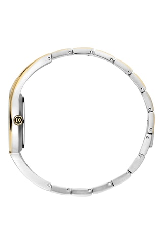 Reloj de cuarzo de acero - Plateado