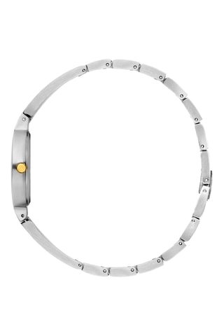 Reloj de cuarzo de titanio - Plateado y dorado