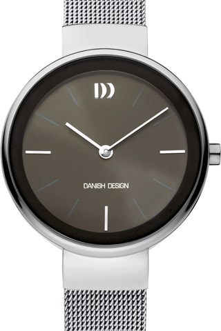 Reloj de cuarzo de acero - Plateado