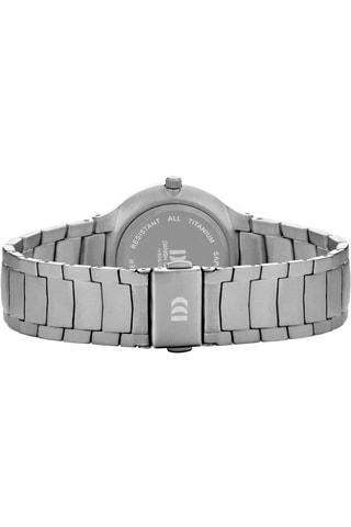 Reloj de cuarzo de titanio Farø - Plateado