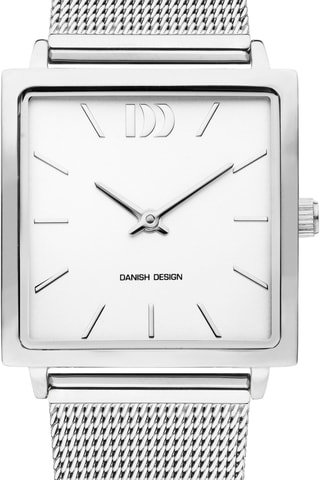 Reloj de cuarzo de acero Miami - Plateado