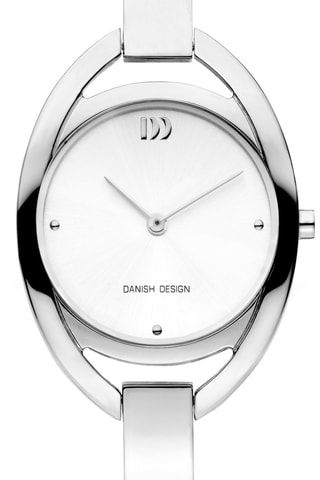 Reloj de cuarzo de acero - Plateado