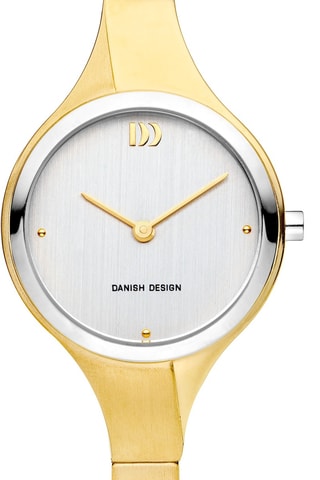 Reloj de cuarzo de acero - Dorado